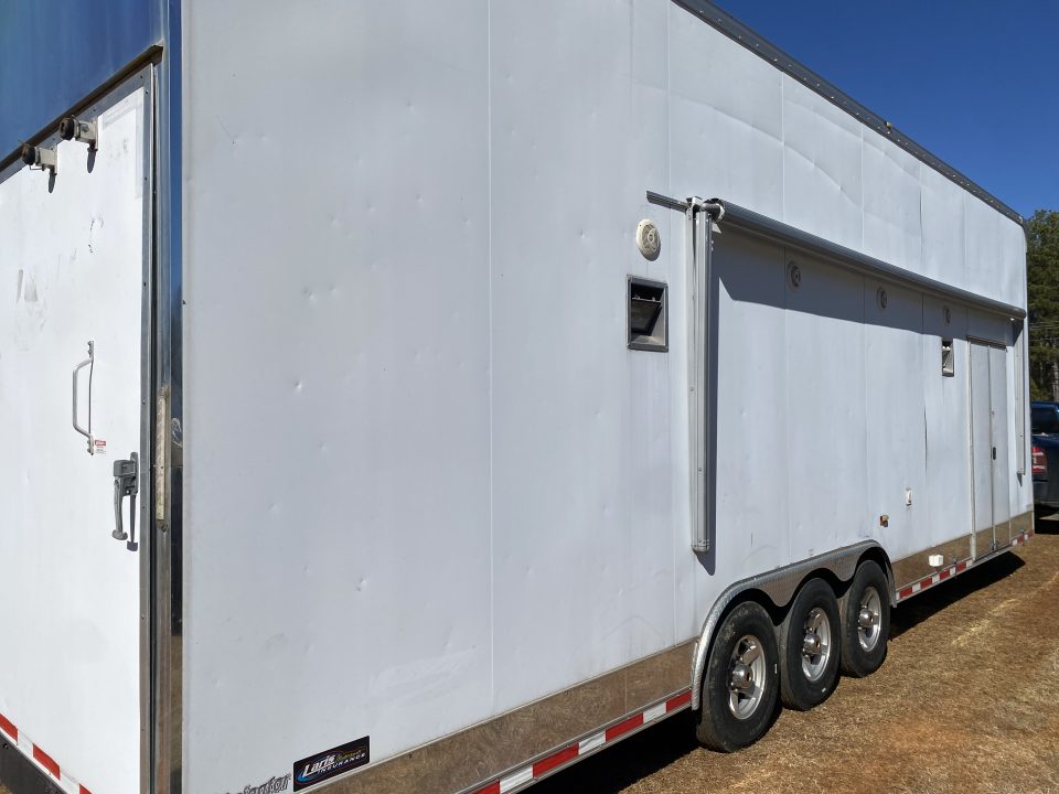 Used 2011 Cargo Mate 32’ Stacker Trailer