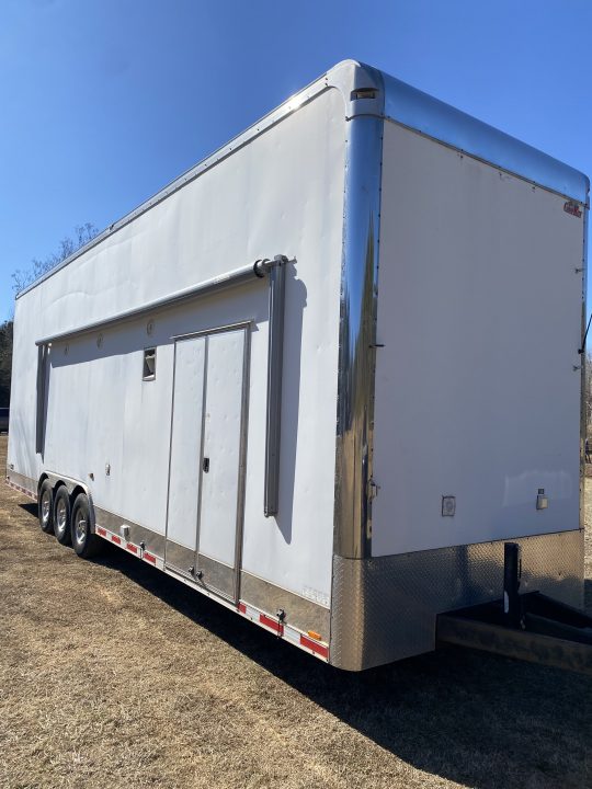 Used 2011 Cargo Mate 32’ Stacker Trailer