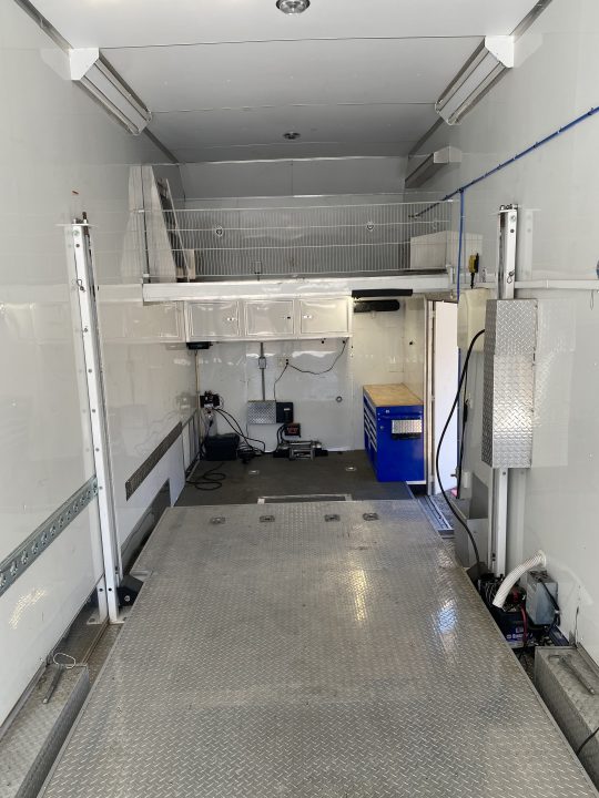 Used 2011 Cargo Mate 32’ Stacker Trailer