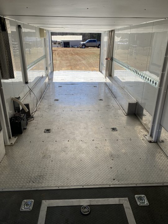 Used 2011 Cargo Mate 32’ Stacker Trailer