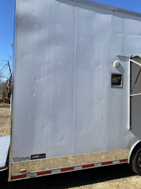 Used 2011 Cargo Mate 32’ Stacker Trailer