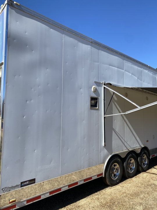 Used 2011 Cargo Mate 32’ Stacker Trailer