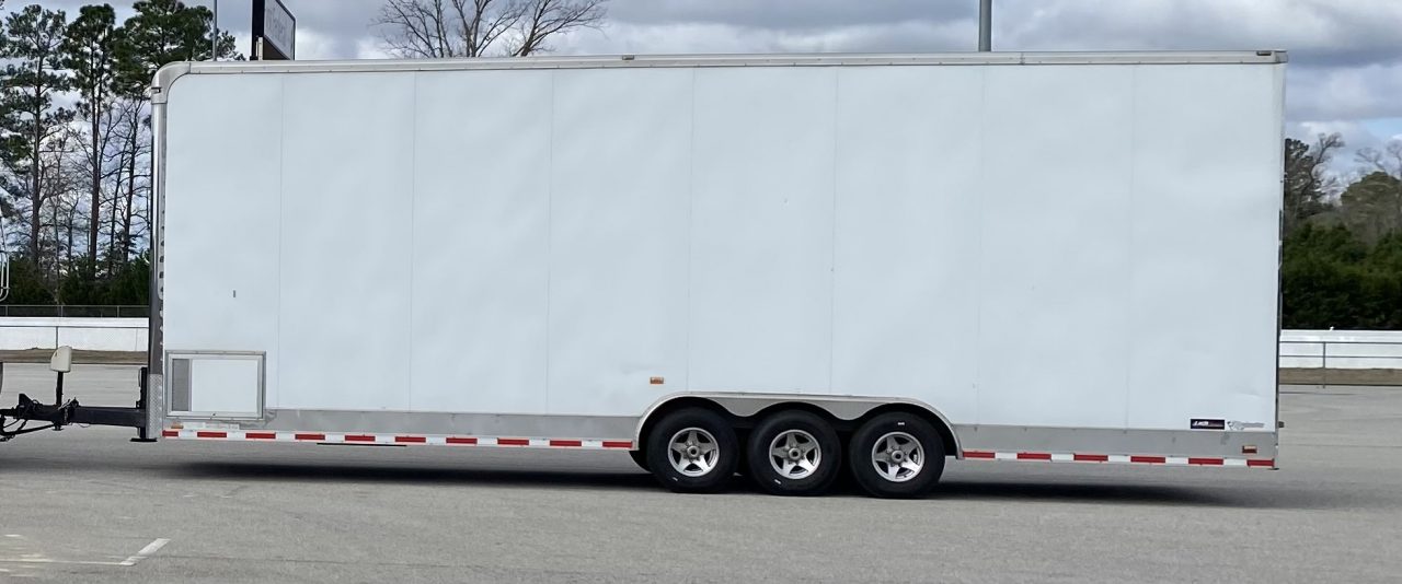 Used 2011 Cargo Mate 32’ Stacker Trailer