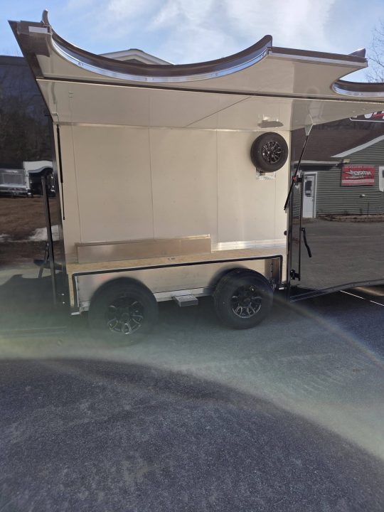 New 2026 Nitro 8.5x26 aluminum car trailer with escape door & spoiler Car / Racing Trailer