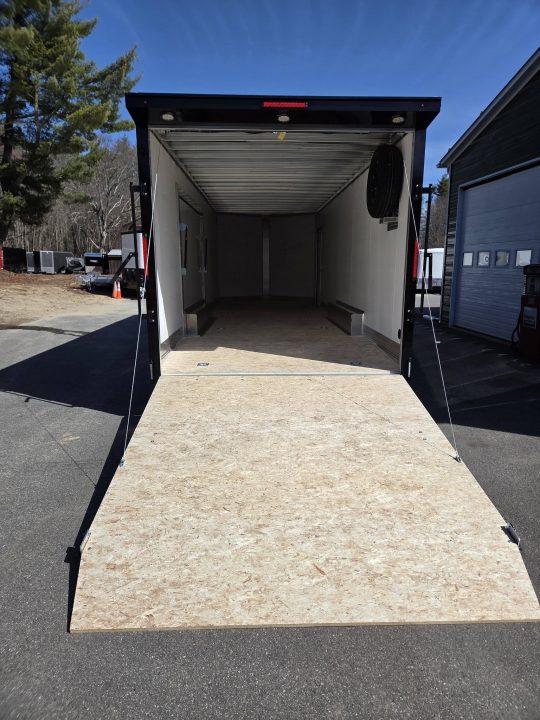 New 2026 Nitro 8.5x26 aluminum car trailer with escape door & spoiler Car / Racing Trailer