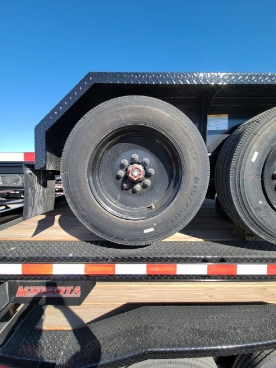 New 2025 Midsota 102X24 STWB 17.6K Equipment Trailer