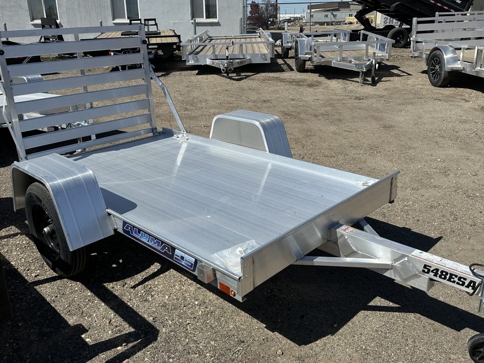 New 2027 Aluma 548 ESA-S-TG Utility Trailer