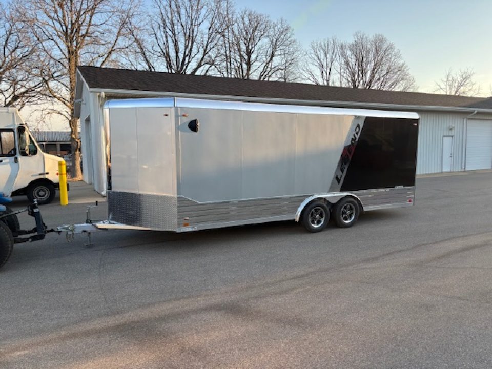 New 2026 Legend 8x23 DVN All Aluminum Enclosed Trailer