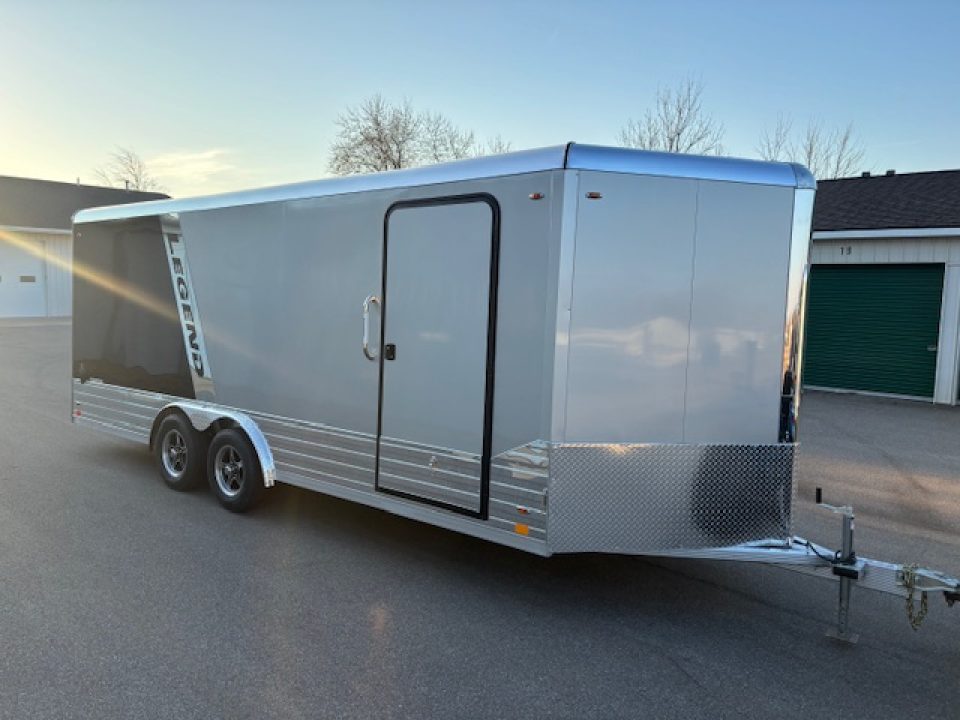 New 2026 Legend 8x23 DVN All Aluminum Enclosed Trailer