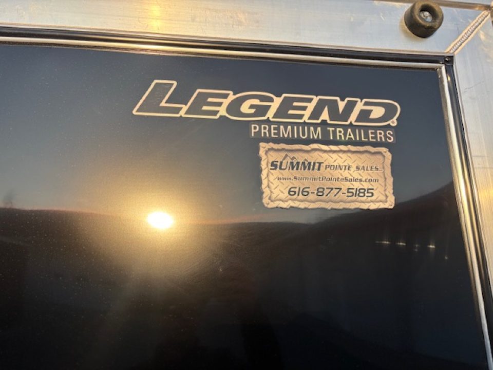 New 2026 Legend 8x23 DVN All Aluminum Enclosed Trailer