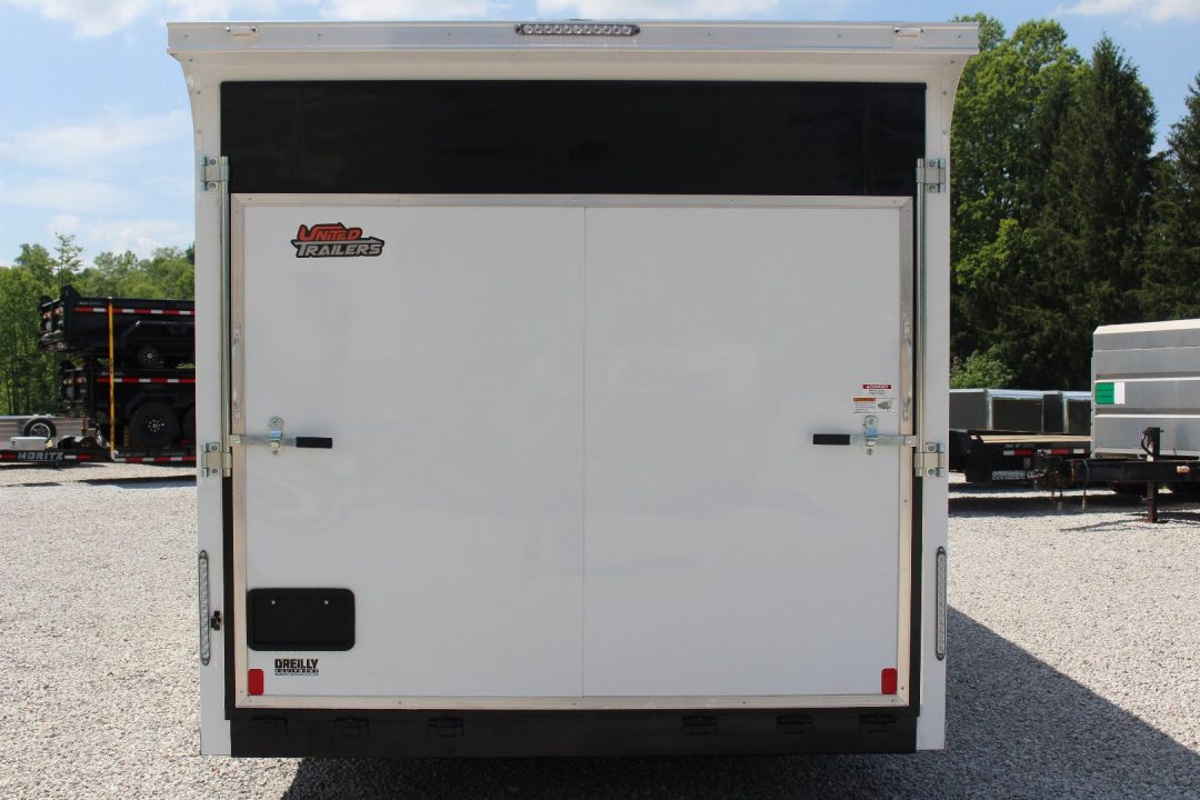 New 2026 United UXT Commercial Grade Cargo Trailer - 8.5 'x 22' - 7' Interior Height - Rear Ramp Door - Extended Tongue - 9900# GVW