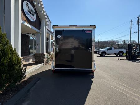 New Pace American 7' x 14' + V-Nose Enclosed Cargo Trailer with Ramp Door 7K