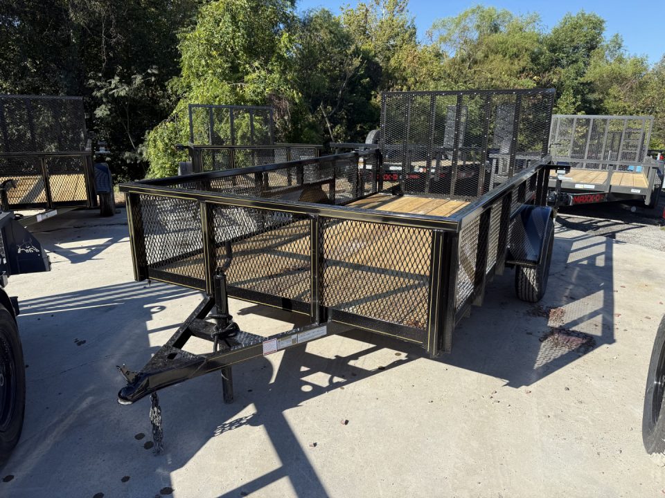 New 2026 P & T Trailers 6X12 LEAF Utility Trailer