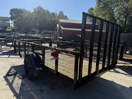New 2026 P & T Trailers 6X12 LEAF Utility Trailer