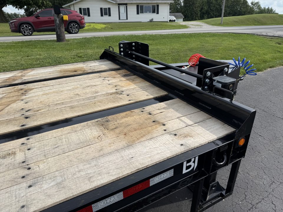 New 2026 Behnke FB8X33SDPT-50L Flatbed Trailer