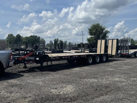 New 2026 Behnke FB8X33SDPT-50L Flatbed Trailer