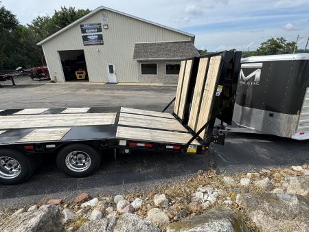 New 2026 Behnke FB8X33SDPT-50L Flatbed Trailer
