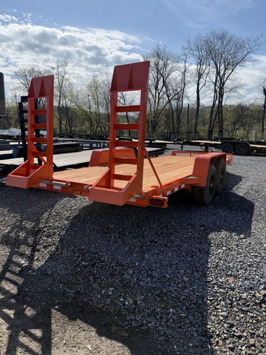 New 2026 BWISE 20' - 14K EQUIPMENT TRAILER - ORANGE