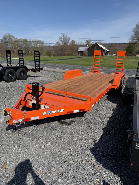 New 2026 BWISE 20' - 14K EQUIPMENT TRAILER - ORANGE