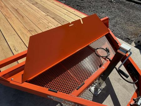 New 2026 BWISE 20' - 14K EQUIPMENT TRAILER - ORANGE