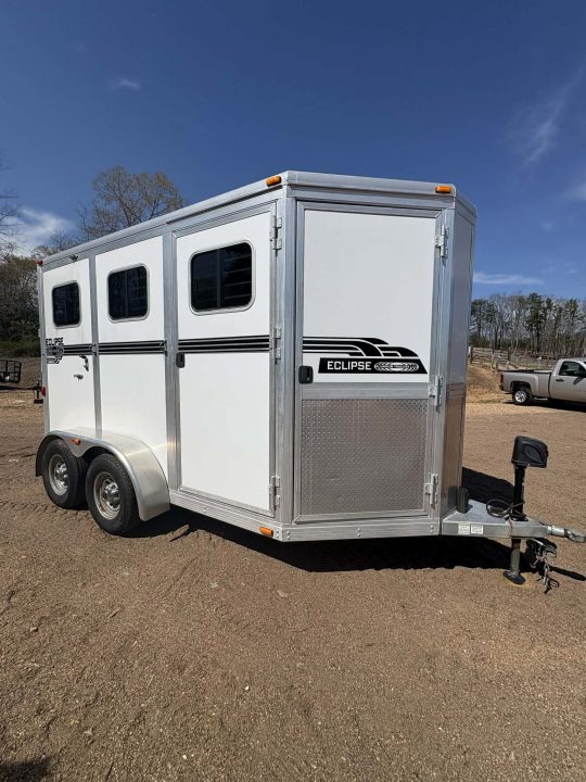 Used 2013 Eclipse 2 Horse Straight Load Horse Trailer