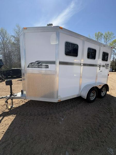 Used 2013 Eclipse 2 Horse Straight Load Horse Trailer