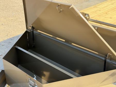 New 2026 Load Trail 102X24 TH 21K GVWR PARTIAL TILT 8 FT STATIONARY DECK, TOOLBOX Tilt Trailer