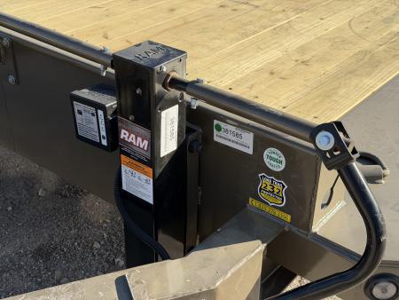 New 2026 Load Trail 102X24 TH 21K GVWR PARTIAL TILT 8 FT STATIONARY DECK, TOOLBOX Tilt Trailer
