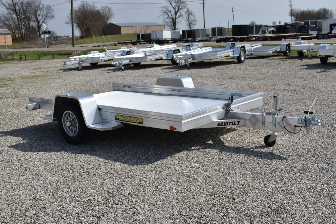 New 2027 Aluma 6810 TILT Utility Trailer