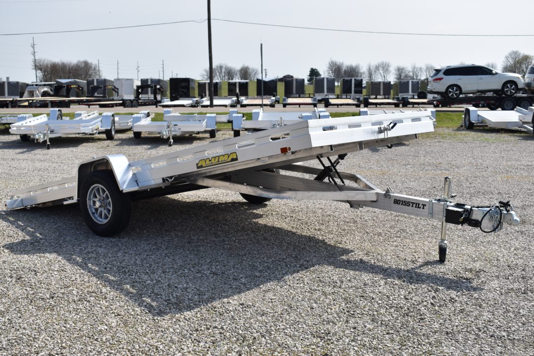New 2027 Aluma 8015 TILT Utility Trailer