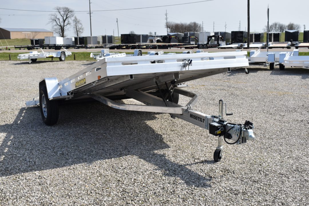 New 2027 Aluma 8015 TILT Utility Trailer
