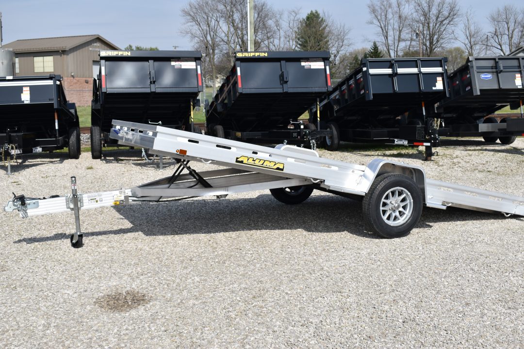 New 2027 Aluma 8015 TILT Utility Trailer