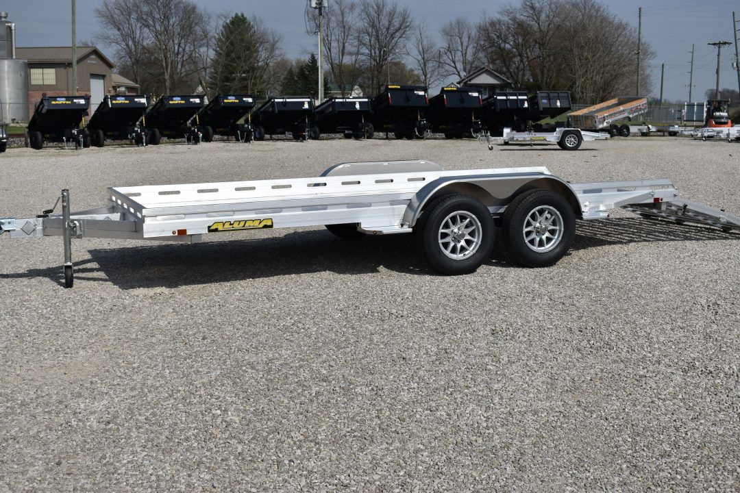 New 2027 Aluma 8016 TA-BT Utility Trailer