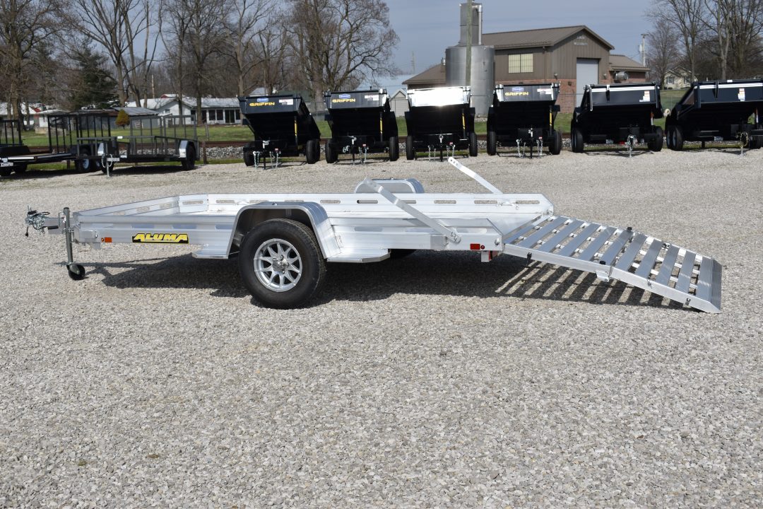 New 2027 Aluma 8016 TA-BT Utility Trailer