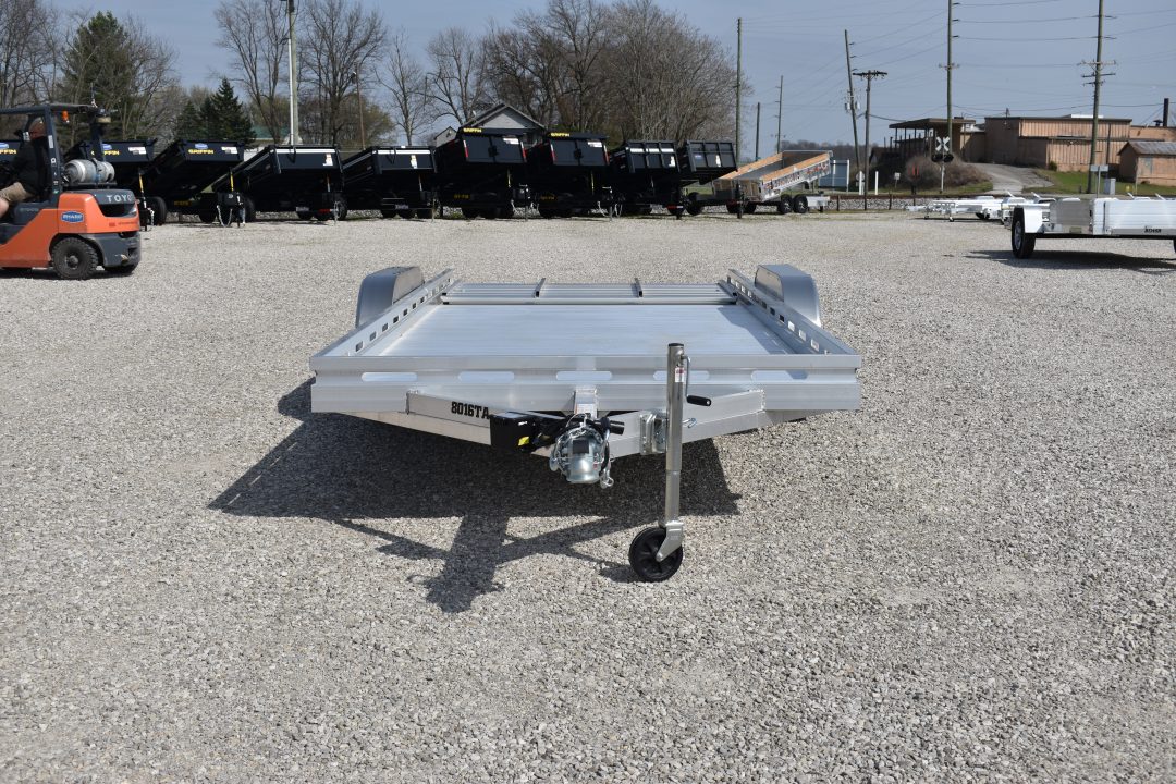 New 2027 Aluma 8016TA-TG Utility Trailer