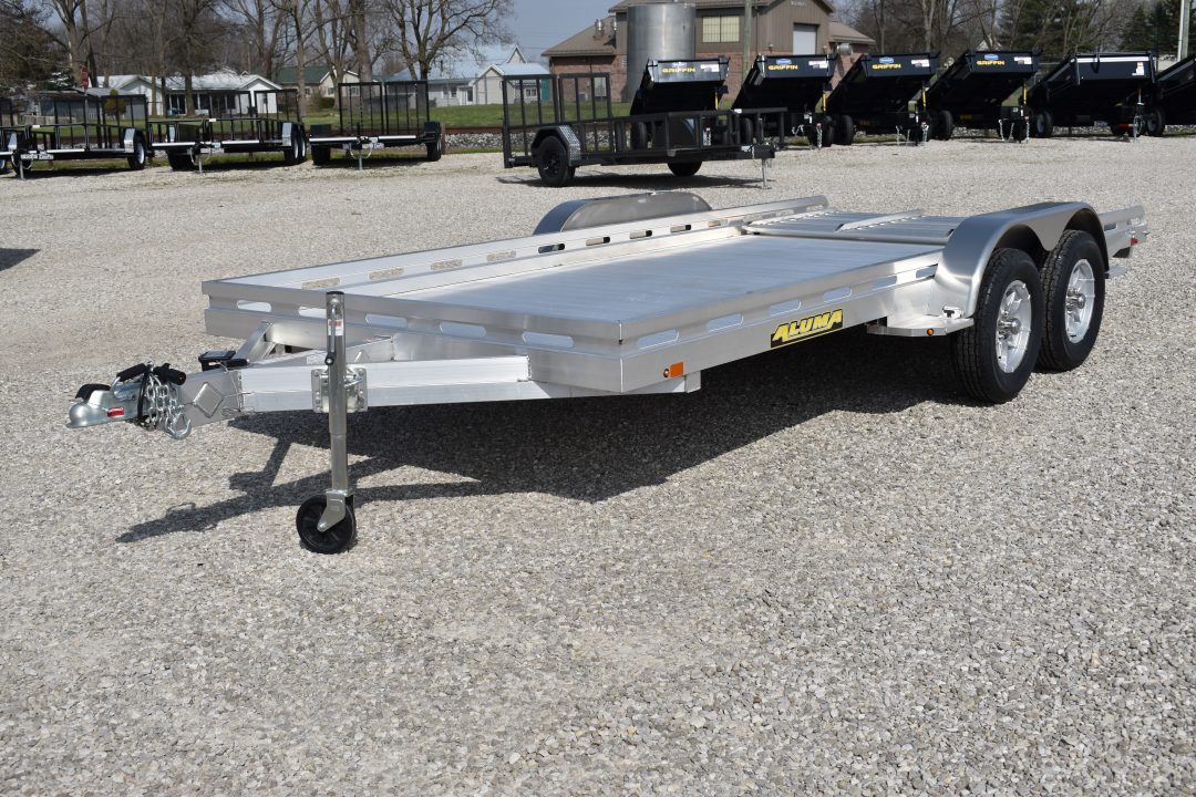 New 2027 Aluma 8016TA-TG Utility Trailer