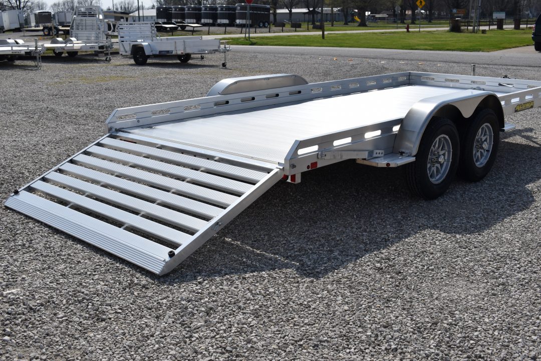 New 2027 Aluma 8016TA-TG Utility Trailer