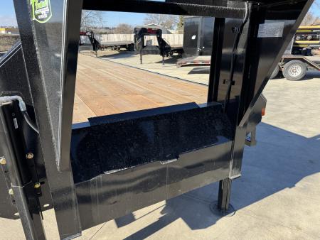 New 2026 Double A 36’ Gooseneck 2-15K axles=34.5K Deckover 31’ plus 5’ x 102”
