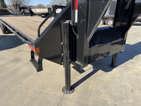 New 2026 Double A 36’ Gooseneck 2-15K axles=34.5K Deckover 31’ plus 5’ x 102”