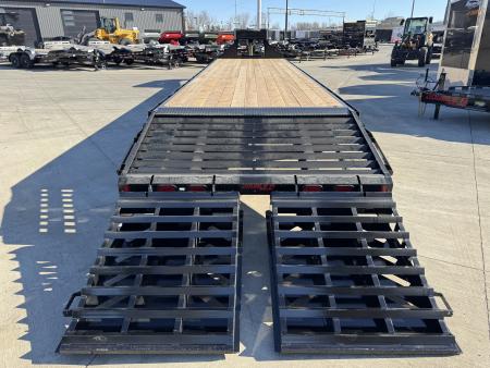 New 2026 Double A 36’ Gooseneck 2-15K axles=34.5K Deckover 31’ plus 5’ x 102”