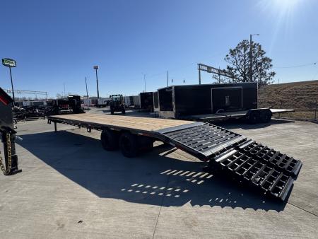 New 2026 Double A 36’ Gooseneck 2-15K axles=34.5K Deckover 31’ plus 5’ x 102”