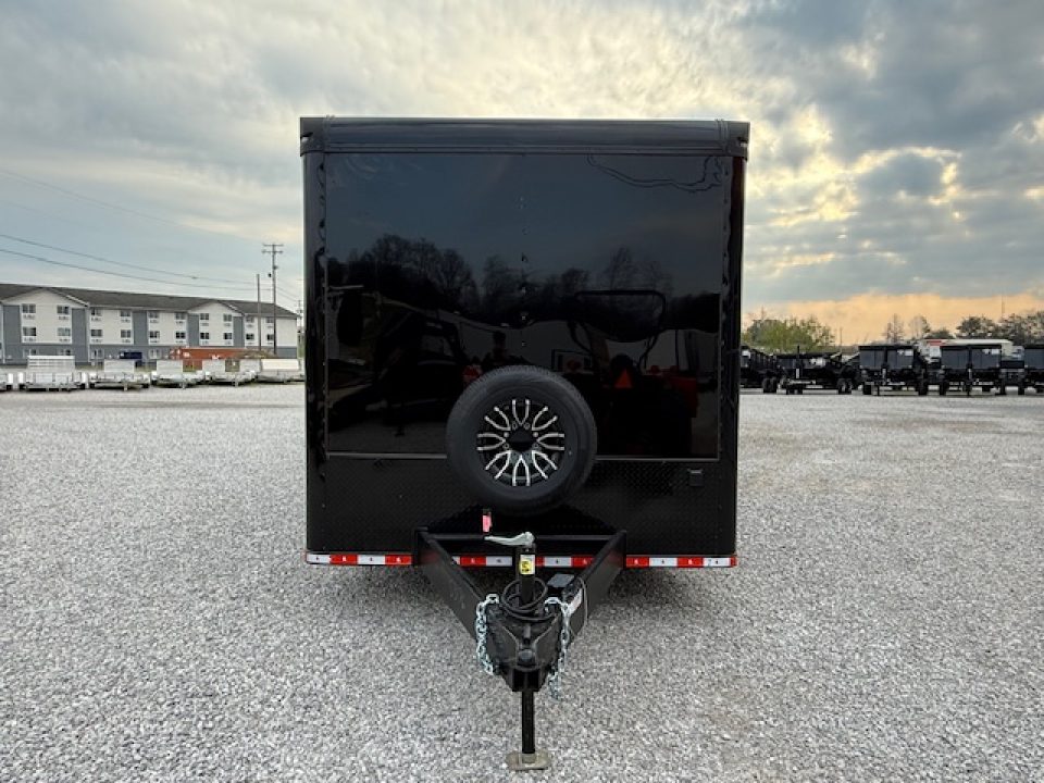 New Outlaw Light Race 8.5x30 12K Black Black-Out W/ Awning & Escape Door- RS Cab.