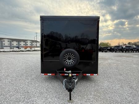New Outlaw Light Race 8.5x30 12K Black Black-Out W/ Awning & Escape Door- RS Cab.