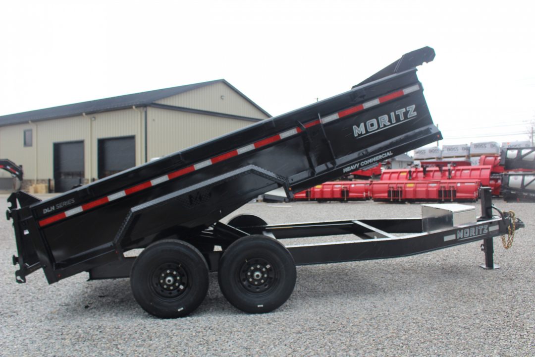 New 2026 Moritz 6' 10" x 14' Heavy Commercial DLH Series Dump Trailer - 14000# GVW