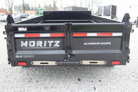 New 2026 Moritz 6' 10" x 14' Heavy Commercial DLH Series Dump Trailer - 14000# GVW