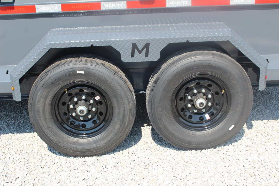 New 2026 Moritz 6' 10" x 14' Heavy Commercial DLH Series Dump Trailer - 14000# GVW