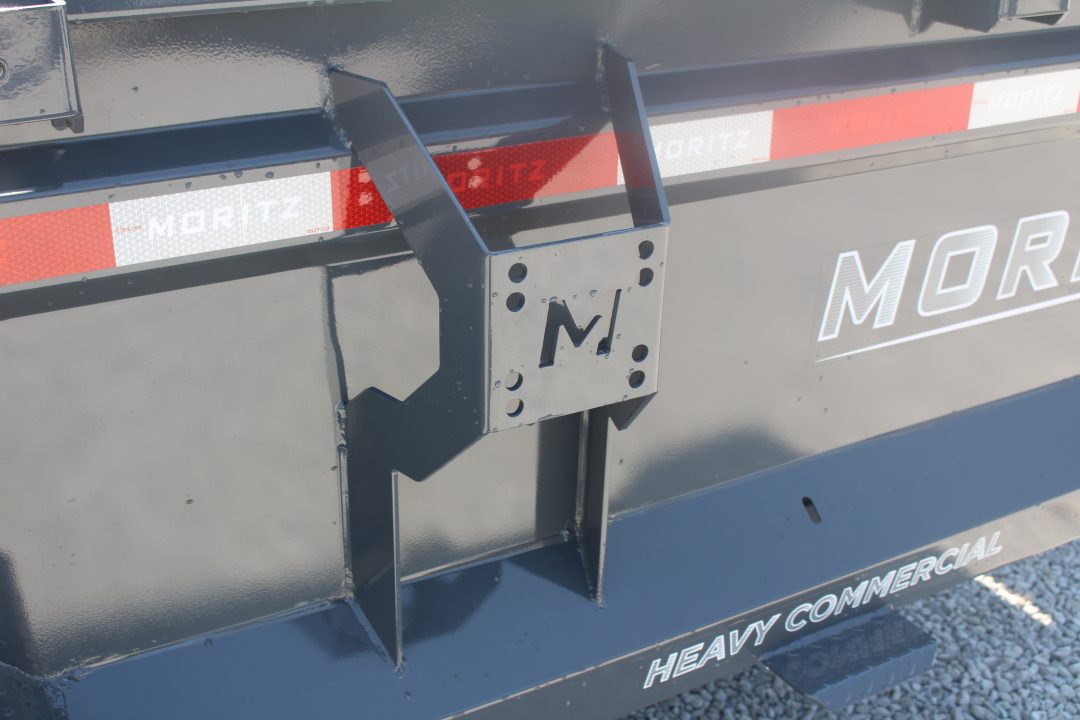 New 2026 Moritz 6' 10" x 14' Heavy Commercial DLH Series Dump Trailer - 14000# GVW