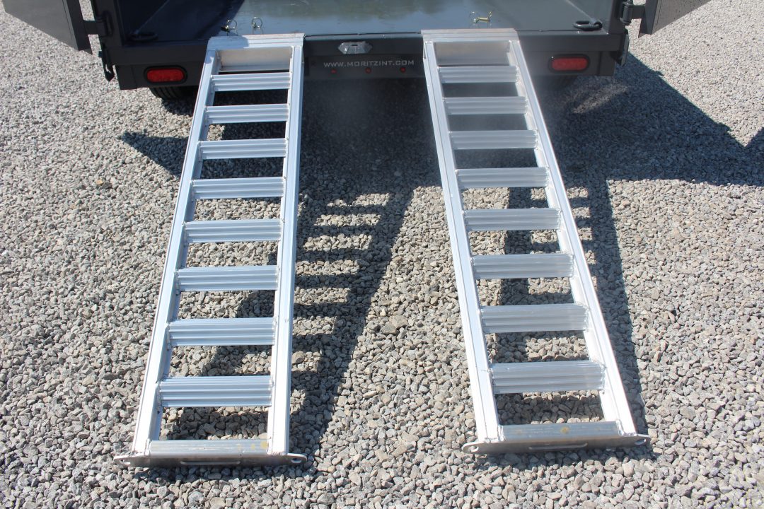 New 2026 Moritz 6' 10" x 14' Heavy Commercial DLH Series Dump Trailer - 14000# GVW