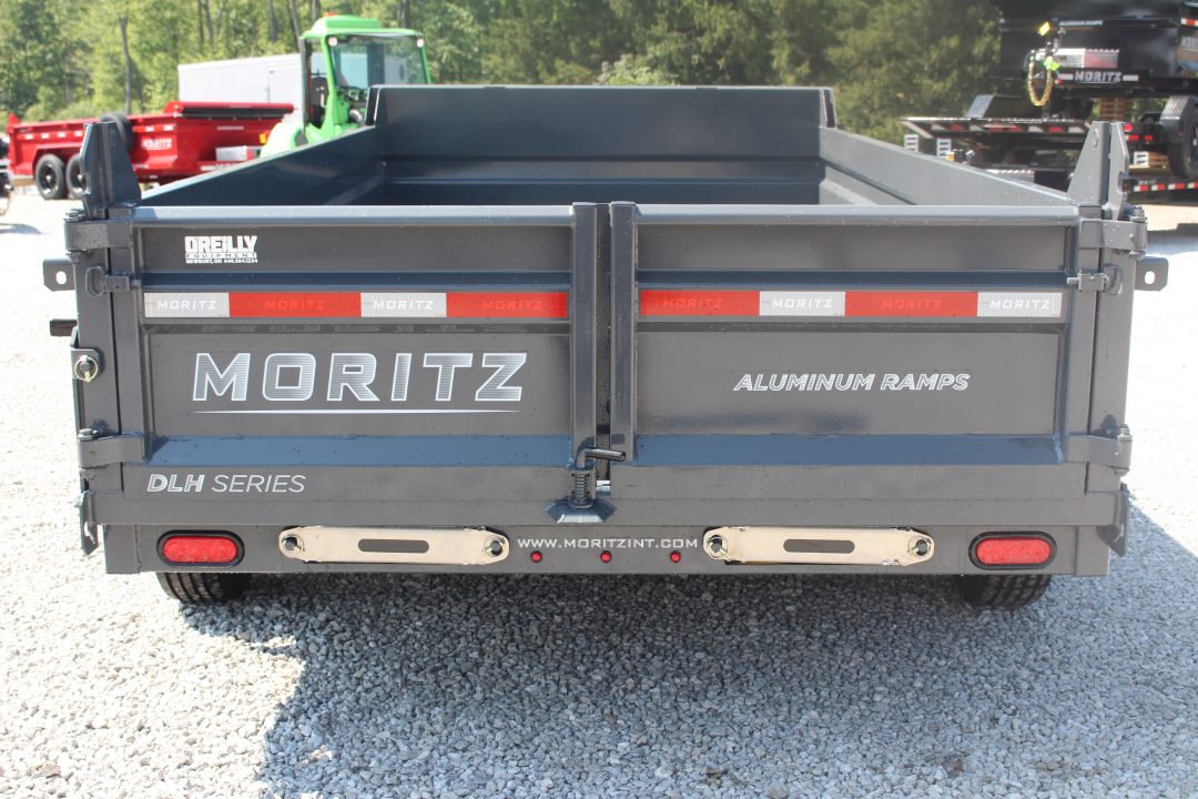 New 2026 Moritz 6' 10" x 14' Heavy Commercial DLH Series Dump Trailer - 14000# GVW