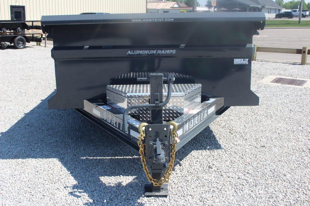 New 2026 Moritz 6' 10" x 14' Heavy Commercial DLH Series Dump Trailer - 14000# GVW